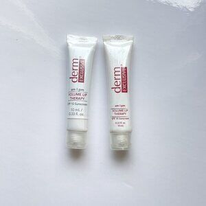 2x Derm Exclusive AM/PM Volume Lip Therapy 0.33 fl oz SPF 15 New Sealed Exp 2016
